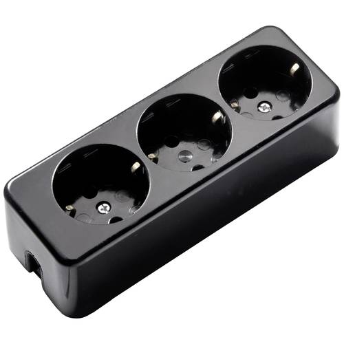 Martin Kaiser 638/sw Mehrfachkupplungsdose 250 V Schwarz IP20