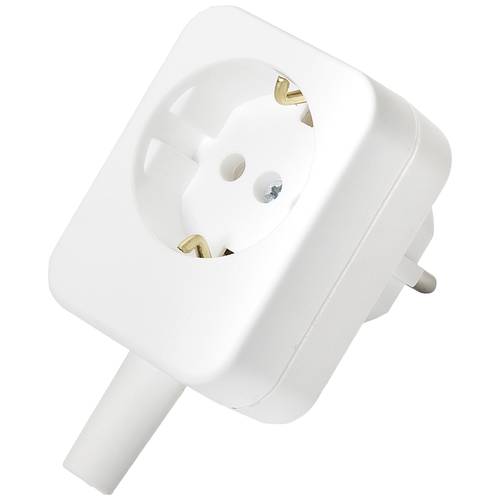 Martin Kaiser 596/20/kws Zwischensteckdose 1er Set Kalkweiß