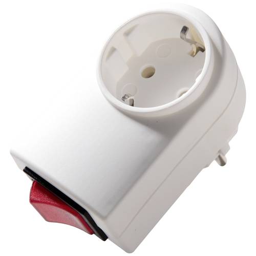 Martin Kaiser 411/kws Zwischensteckdose 1er Set 2polig Kalkweiß