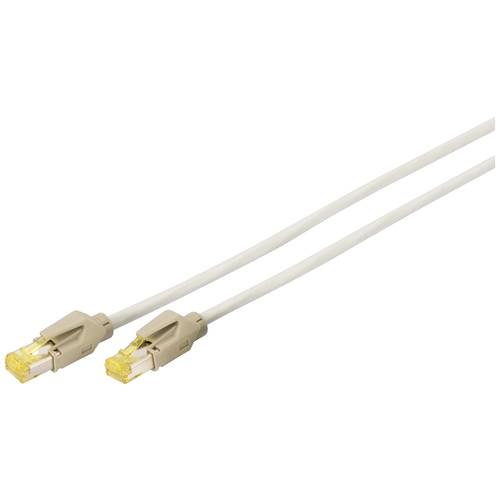 Digitus DK-1643-A-070 RJ45 Netzwerkkabel, Patchkabel CAT 6a S/FTP 7 m Grau 1 St.