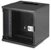 Digitus DN-49101 10 Zoll Wandgehäuse (B x H x T) 315 x 325 x 300 mm 6 HE Schwarz, Schwarz (RAL 9005)