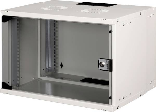 Digitus DN-49202 19 Zoll Wandgehäuse (B x H x T) 540 x 370 x 400 mm 7 HE Grau, Grau (Metallgehäuse), Grau (RAL 7035)