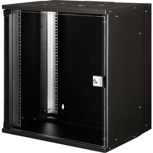 Digitus DN-49207 19 Zoll Wandgehäuse (B x H x T) 540 x 595 x 400 mm 12 HE Schwarz, Schwarz (RAL 9005)