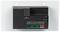 Ein schwarzes HDBaset-Bedienfeld auf weißem Hintergrund mit Anschlüssen für RS-232, IR und Gleichstrom sowie einem Ein/Aus-Schalter.