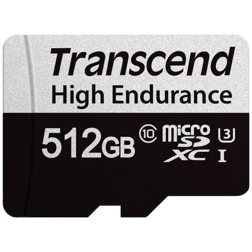 Transcend USD350V microSD-Karte Retail 512 GB UHS-I, Class 10, v30 Video Speed Class