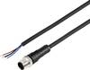TRU COMPONENTS TC-12833024 Sensor-/Aktor-Anschlussleitung M12 Stecker, gerade 5 m Polzahl Sensoren: 4 1 St.