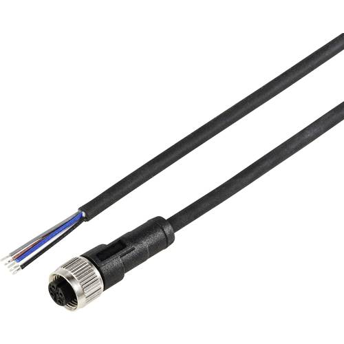 Thumbnail - TRU COMPONENTS TC-12833108 Sensor-/Aktor-Anschlussleitung M12 Kupplung, gerade 2 m Polzahl Sensoren: 5 1 St.