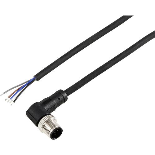 Thumbnail - TRU COMPONENTS TC-12833140 Sensor-/Aktor-Anschlussleitung M12 Stecker, gewinkelt 2 m Polzahl Sensoren: 5 1 St.