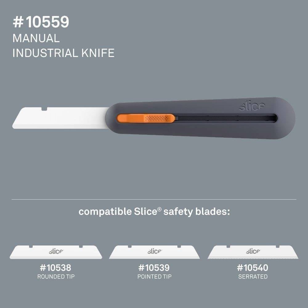 Slice 10559 Slice Industrie Cuttermesser manuell, keramische Klinge 1 St.-3