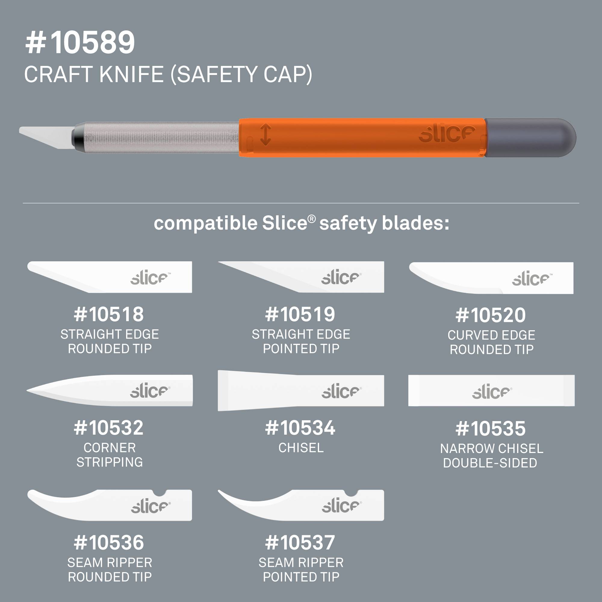 Slice 10589 Slice Craft Knife 1 St.-4