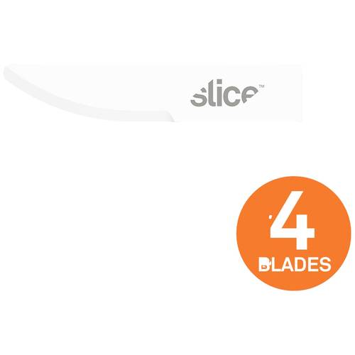 Slice 10520 Keramische Ersatzklingen, gebogene Schneide, abgerundet 4 St.