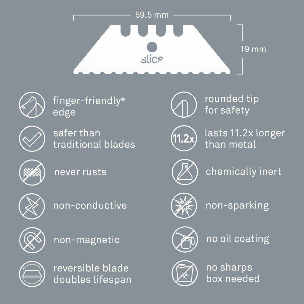 Slice 10524 Keramische Ersatzklingen, abgerundet 2 St.-1