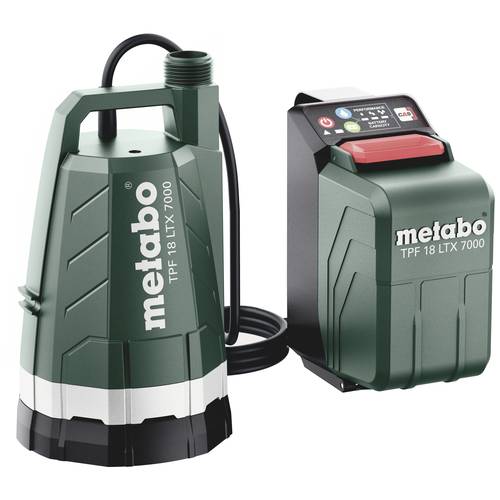 Thumbnail - Metabo TPF 18 LTX 7000 Akku 601748850 Tauchpumpe 7000 l/h 9 m