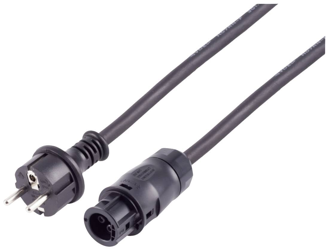 BKL Electronic 2801000 PV Strom-Einspeisekabel Kabellänge 2 m