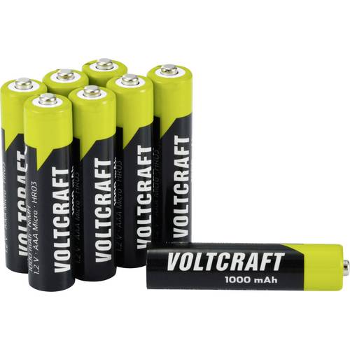 VOLTCRAFT VC-16043045 Micro (AAA)-Akku NiMH 1000 mAh 1.2 V 8 St.