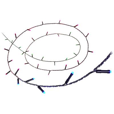 WiZ 8720169076969 Lichterkette Innen/Außen über USB Anzahl Leuchtmittel 160 LED RGB per App steuerbar, mit USB-Anschluss