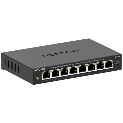 NETGEAR GS308E Ethernet Switch 8 Port 16 GBit/s
