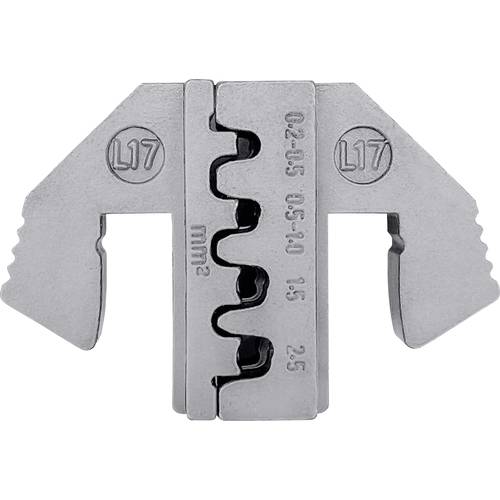 Thumbnail - TOOLCRAFT TO-9625860 Crimpeinsatz MCP 6.3/4.8K & SPT Kontakt 0.2 bis 2.5 mm² Passend für Marke (Zangen) TOOLCRAFT