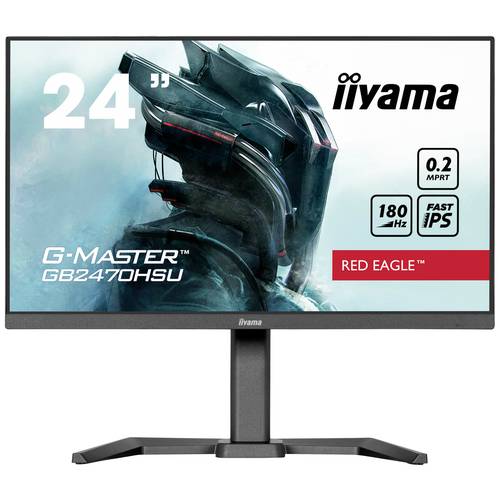 Thumbnail - Iiyama G-MASTER Red Eagle GB2470HSU-B6 Gaming Monitor EEK E (A - G) 60.5 cm (23.8 Zoll) 1920 x 1080 Pixel 16:9 0.2 ms HD...