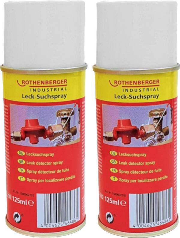 Rothenberger Industrial 1500003902 Lecksuchspray 2er Pack  2 St.