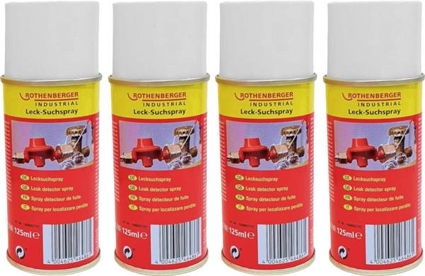 Rothenberger Industrial 1500003903 Lecksuchspray 4er Pack  4 St.
