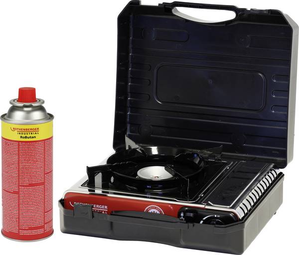 Rothenberger Industrial Gas Camping Kocher Premium RS 220 + RoButan 220g 4064161328959