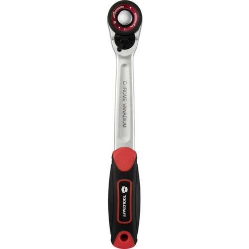 Thumbnail - TOOLCRAFT TO-9626403 Umschaltknarre 1/4 (6.3 mm) 13.5 cm