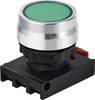 TRU COMPONENTS TC-12835228 ONPOW26BK-G Drucktaster-Frontelement Knopf Grün 1 St.