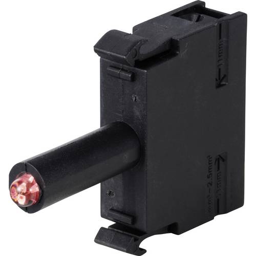 TRU COMPONENTS LED-R/12-24V MODULE LED Rot 12 V/AC, 12 V/DC, 24 V/AC, 24 V/DC 1 St.