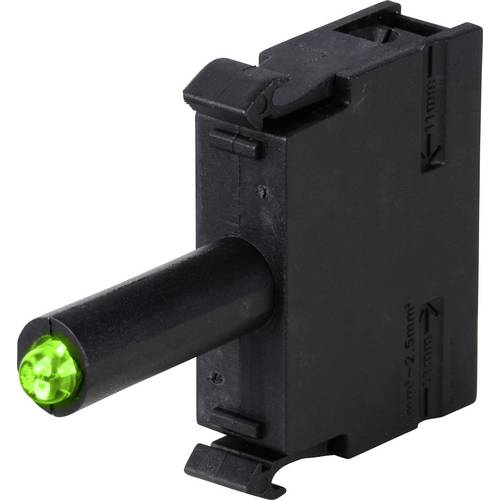 Thumbnail - TRU COMPONENTS LED-G/12-24V MODULE LED Grün 12 V/AC, 12 V/DC, 24 V/AC, 24 V/DC 1 St.