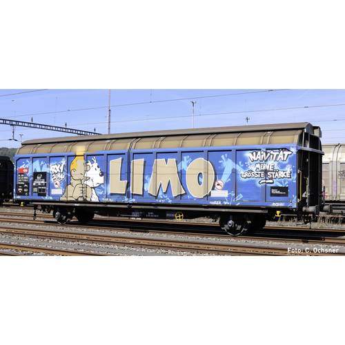 Hobbytrain H24667 N Schiebewandwagen Hbbillns Graffiti-Serie der SBB