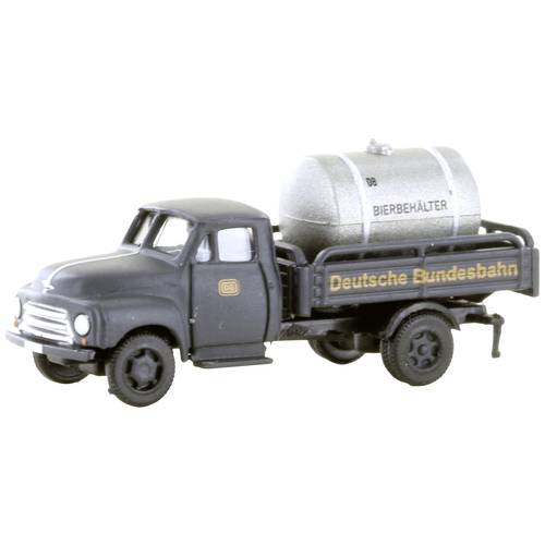 Minis by Lemke LC3239 N LKW Modell Opel Blitz Pritsche/Tank Bierbehälter der DB