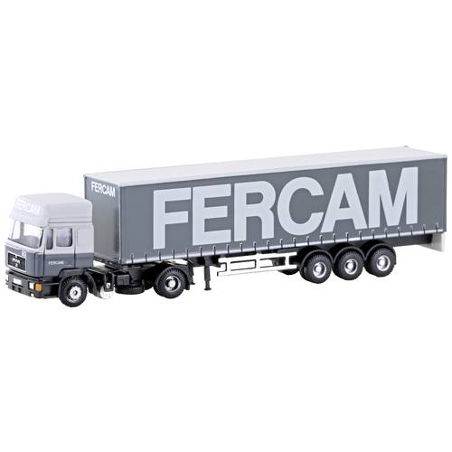 Minis by Lemke LC4070 N LKW Modell MAN F90 Gardinenplanen-Sattelzug FERCAM (IT)
