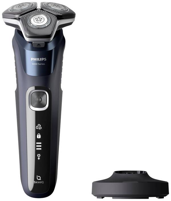 Philips Bodycare S5885/25 Rotationsrasierer Blau