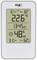 Digitales Thermometer und Hygrometer zeigt 22,6°C und 48% Luftfeuchtigkeit an. Uhrzeit: 13:45. Min/Max-Werte oben.