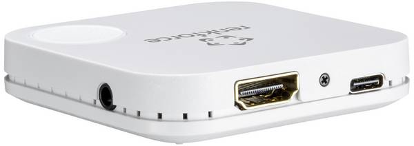 Renkforce RF-WPR-310 WiFi Streaming Box 4K, HDR, Miracast