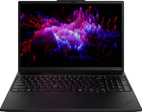 Lenovo Workstation Notebook ThinkPad P16s Gen 3 21KS 40.6 cm (16 Zoll) WUXGA Intel® Core™ Ultra 7 155H 32 GB RAM 1 TB SSD Deutsch, QWERTZ Schwarz 21KS0001GE