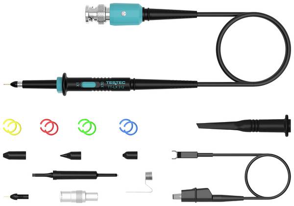 Testec TT-LX 312 Tastkopf   10 MHz, 100 MHz 1:1, 10:1