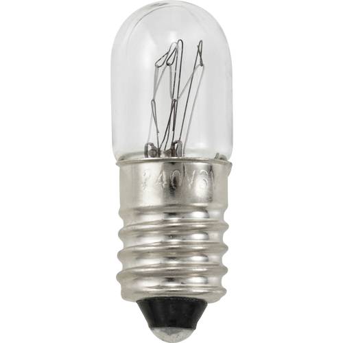 TRU COMPONENTS TC-12842712 Kleinröhrenlampe 240 V 3 W E10 Warmweiß 1 St.