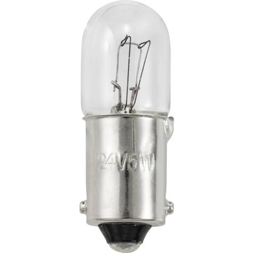 TRU COMPONENTS TC-12842720 Miniatur Glühlampe 24 V 5 W BA9s Warmweiß 1 St.
