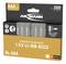 Verpackung für wiederaufladbare AAA Batterien. Marke Ansmann, 8 Stück enthalten. 1,5V Li-Ion mit USB-Typ C Kabel. 500 Ladezyklen.