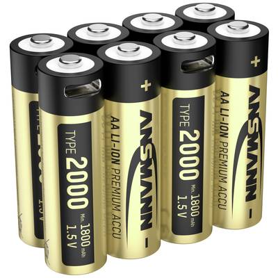 Piles lithium Ansmann Mignon, AA, Lithium Extreme, blister de 4 | 1512-0002 Piles lithium Ansmann Mignon, AA, Lithium Extreme, blister de 4 | 1512-0002