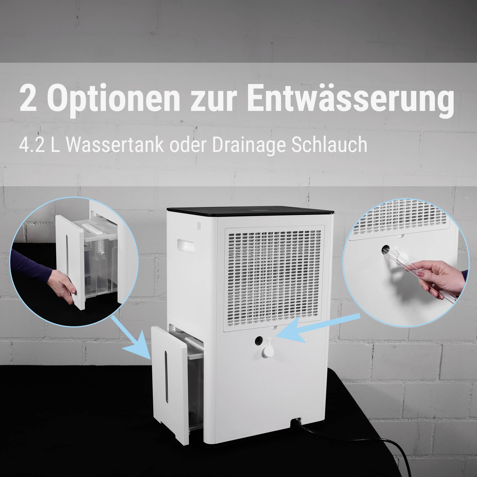 Stadler Form Lukas Luftentfeuchter 70 m² 0.83 l/h Weiß-12