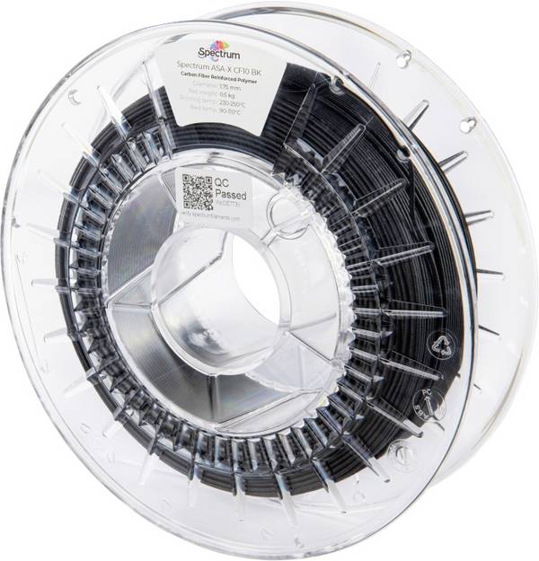 Spectrum ASA-X CF10 BLACK 1.75mm 0.5kg