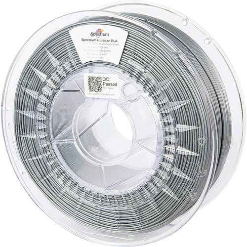Thumbnail - Spectrum Filaments 80918 Huracan PLA ALUMINIUM SILVER Filament PLA Highspeed Filament, Erhöhte Extrusionsrate 1.75 mm 10...