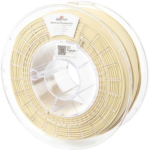 Spectrum Filaments 80922 Huracan PLA CREAM BEIGE Filament PLA Highspeed Filament, Erhöhte Extrusionsrate 1.75 mm 1000 Be...