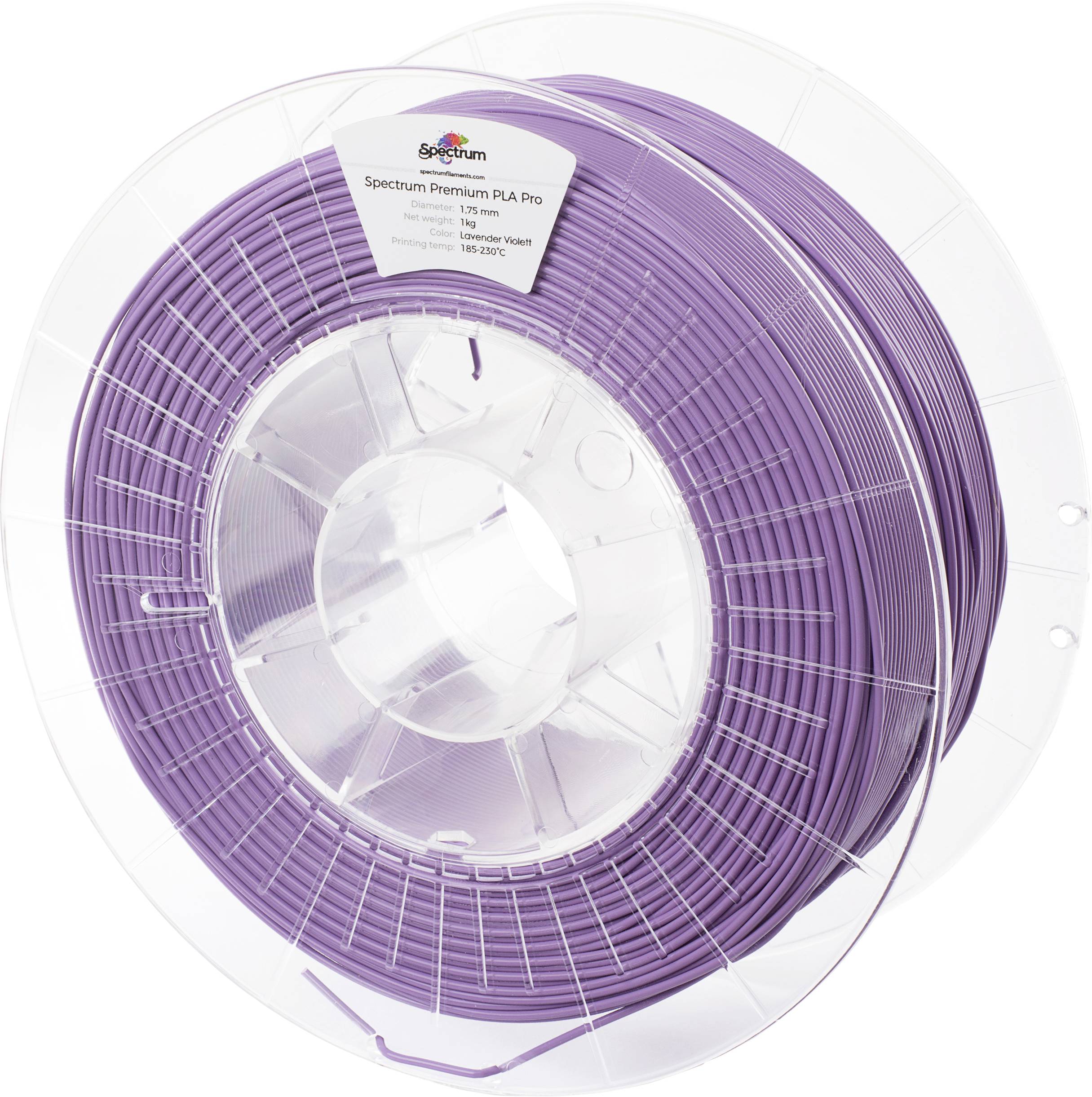 Spectrum Filaments 80135 PLA Pro Filament PLA Pro schlagfest 1.75 mm 1000 g lavender violett, Lila 1 St.