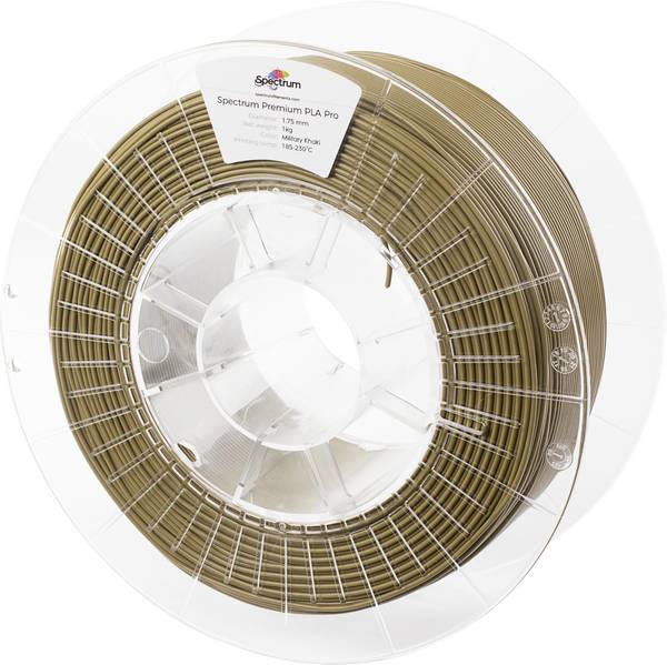 Spectrum Filaments 80138 PLA Pro Filament PLA Pro schlagfest 1.75 mm 1000 g Khaki  1 St.