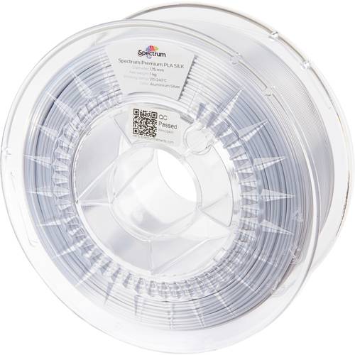 Spectrum Filaments 80446 PLA SILK Filament PLA-Seide Seidig glänzend 1.75 mm 1000 Aluminium Silver, Silber 1 St.