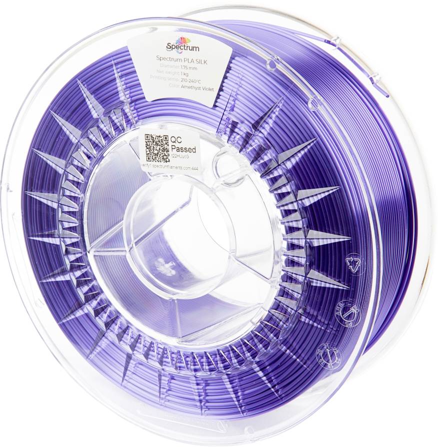 Spectrum Filaments 80512 PLA SILK Filament PLA zijdeglans Zijdeglans 1.75 mm 1000 g Amethyst Violet, Lila 1 stuk(s)
